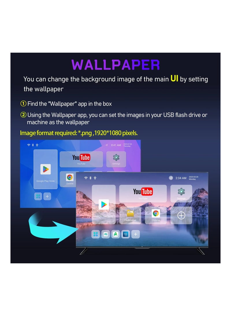 Android TV Stick with Built in Chromecast +Remote control with voice commands- Full 4K + 8K