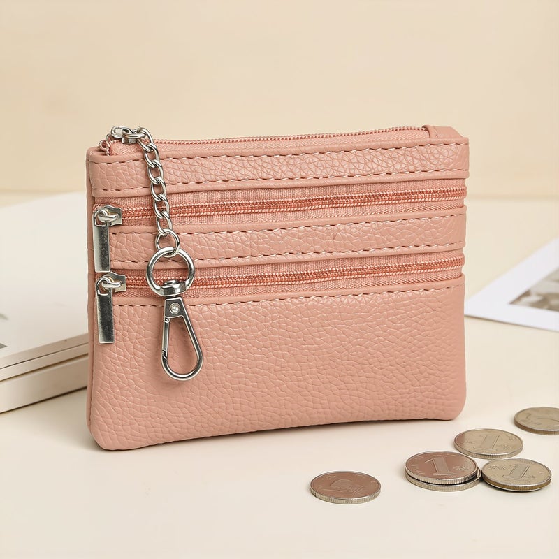Multi Purpose Mini Coin Purse Holds Keys Cards Earbuds Pills All In One Pouch - Image 5
