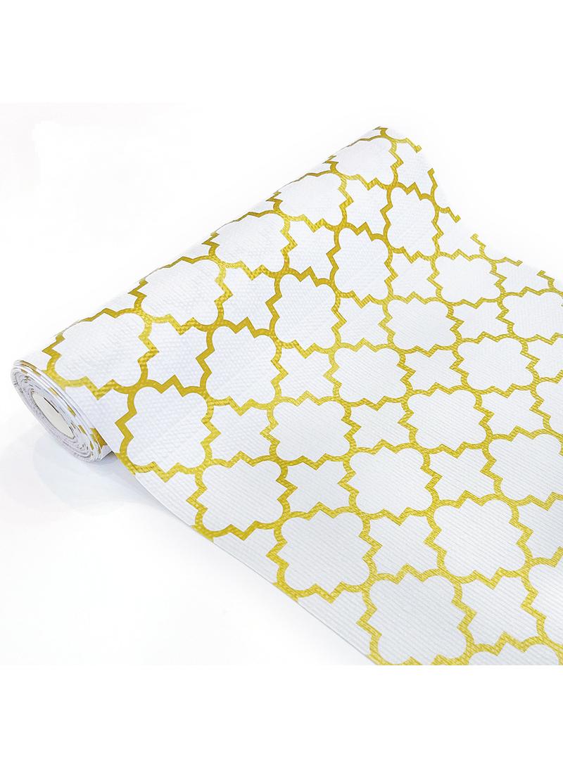 Loquat PVC Cabinet Mats Refrigerator Anti Slip Mats Waterproof And Oil Proof Mats Kitchen Drawer Storage Mats Dust Proof Mats Shelf Liners For Kitchen Cabinets Non Adhesive Cabinet Liner Non Slip Contact P - Image 1