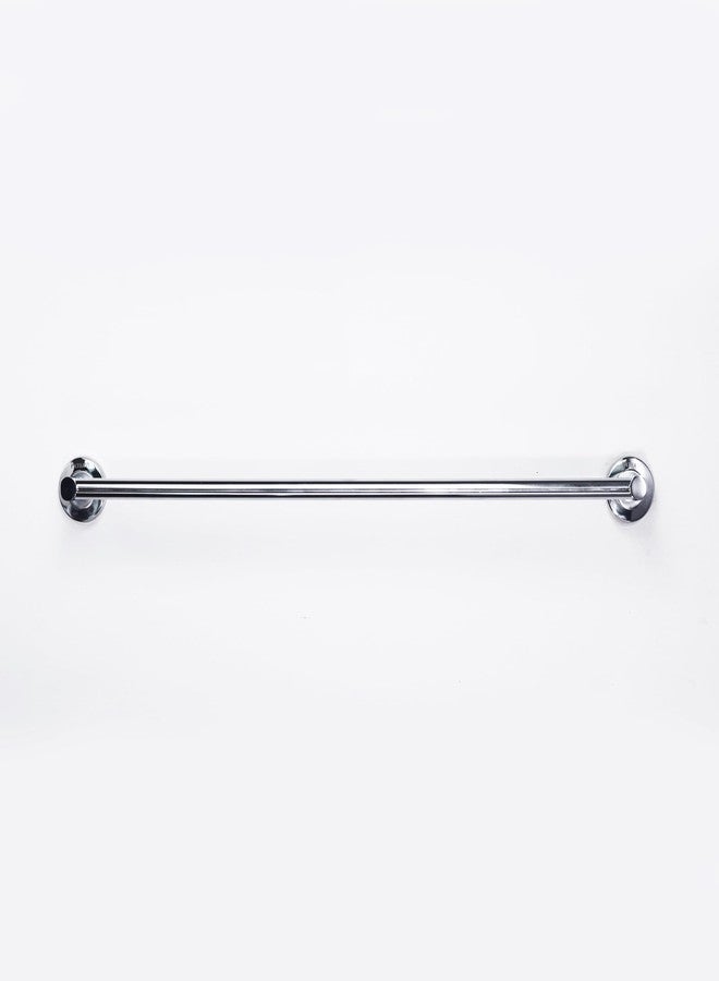 Pathavi Stainless Steel Towel Rod for Bathroom - Wall Mounted, Rust-Resistant Towel Bar for Bath & Kitchen - Space Saving Modern Towel Holder (24 Inch - Chrome Finish, Pack of 1) - Image 5