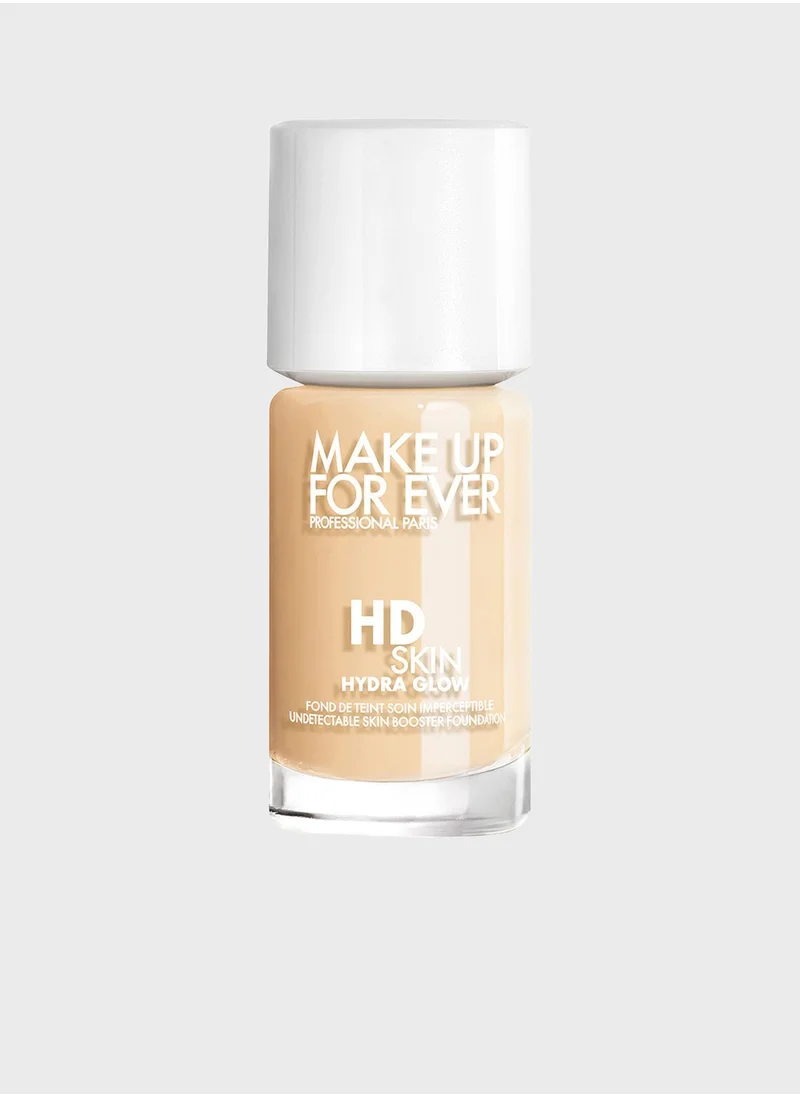 MAKE UP FOR EVER Hd Skin Hydra Glow Foundation  1Y08 - Warm Porcelain