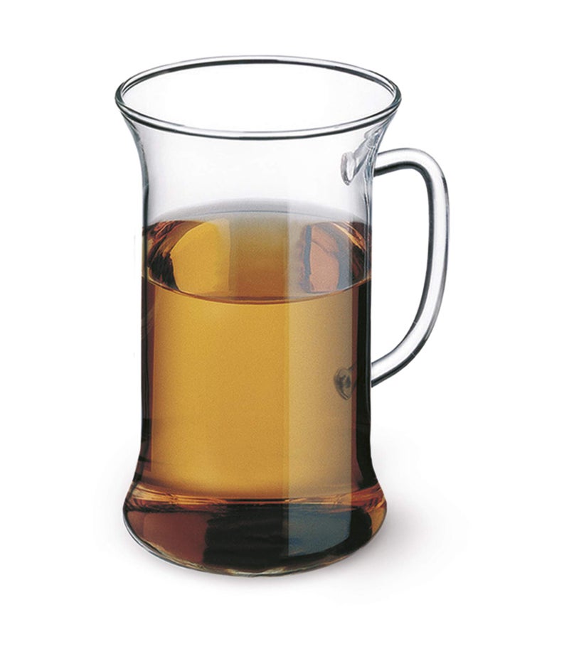 Simax Glassware Irish Coffee Tea Glasses  Cold Heat and Shock Resistant Borosilicate Glass Microwave and Dishwasher Safe Includes Six 6 85 Ounce Cups