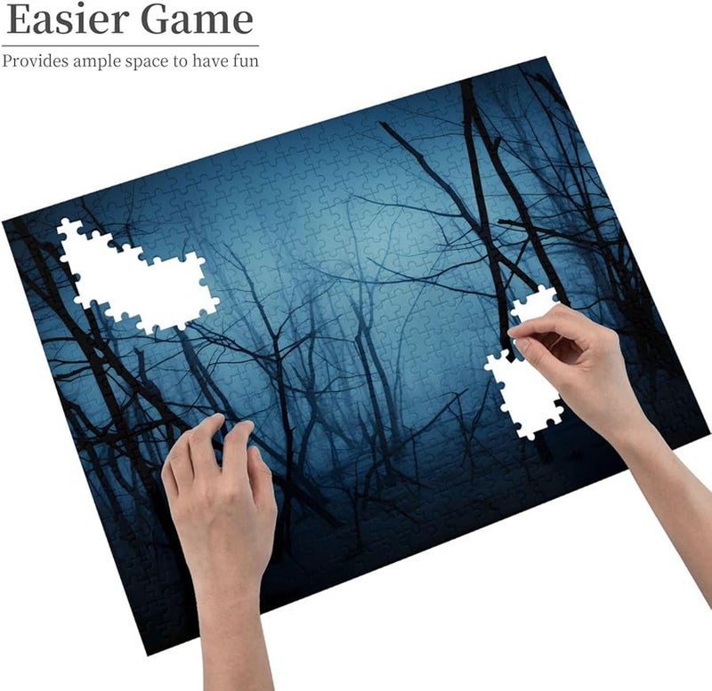 لغز ميستي وودز 500 قطعة للبالغين ديكور المنزل 20.4 × 15 بوصة - Image 4