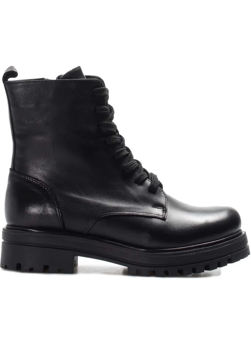Fast Step Genuine Leather & Shearling Women's Classic Boots 757KZA21075