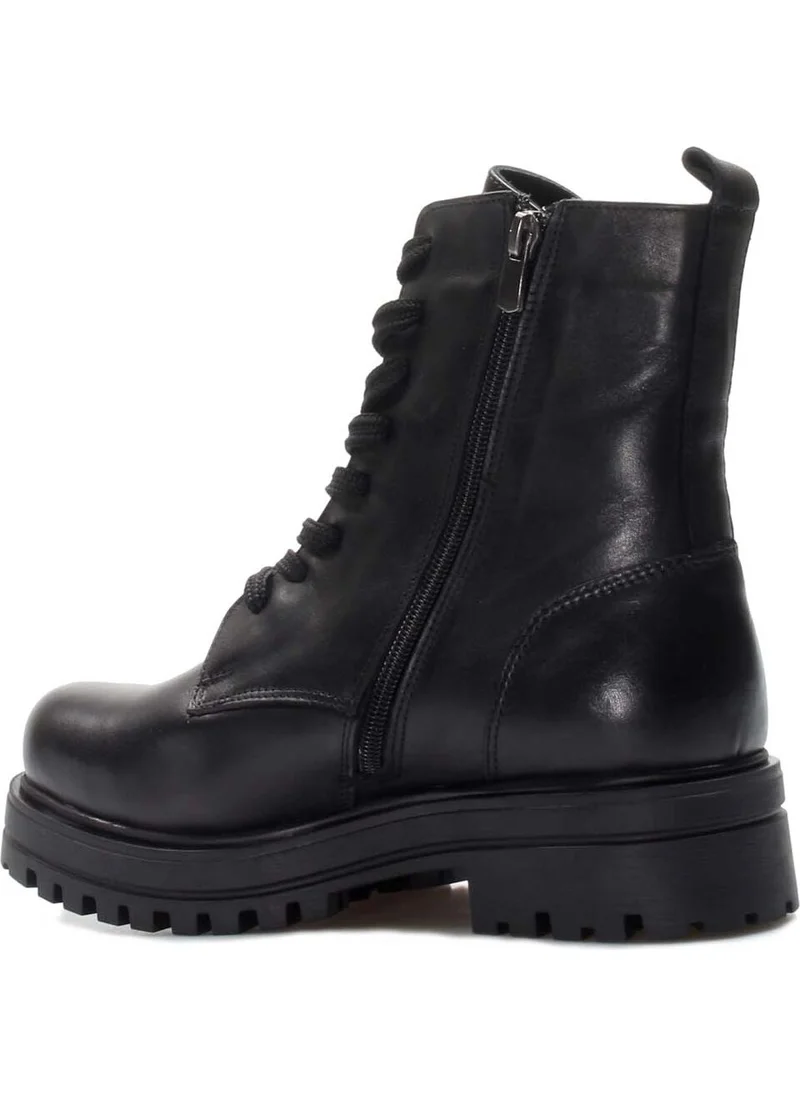 Fast Step Genuine Leather & Shearling Women's Classic Boots 757KZA21075