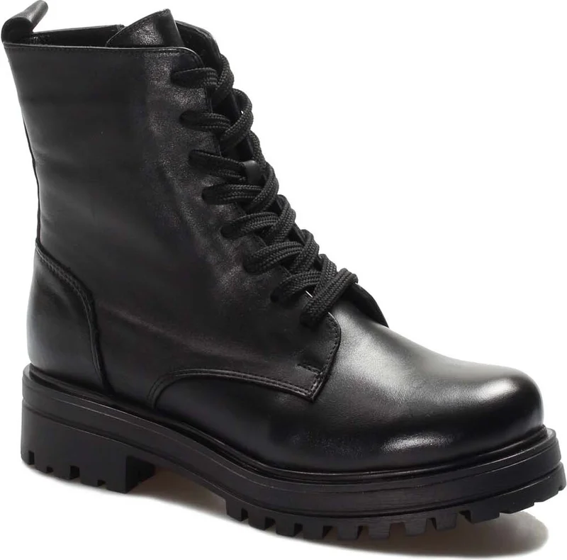 فاست ستيب Genuine Leather & Shearling Women's Classic Boots 757KZA21075