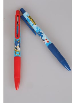 SONIC New Season Licensed Sonıc Hologram Memo Pad Versatile Tip Pen 0.7 mm and Special Design Eraser Set  - Image 4