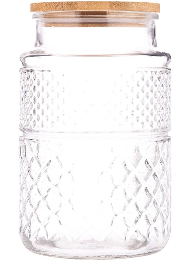 AKDC AKDC Sugar Pot L(13CM) XW(13CM) XH(20CM) Transparent  - Image 2