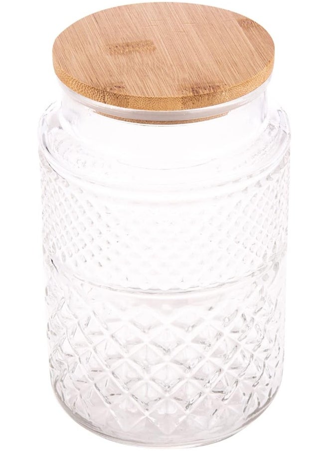 AKDC AKDC Sugar Pot L(13CM) XW(13CM) XH(20CM) Transparent  - Image 1