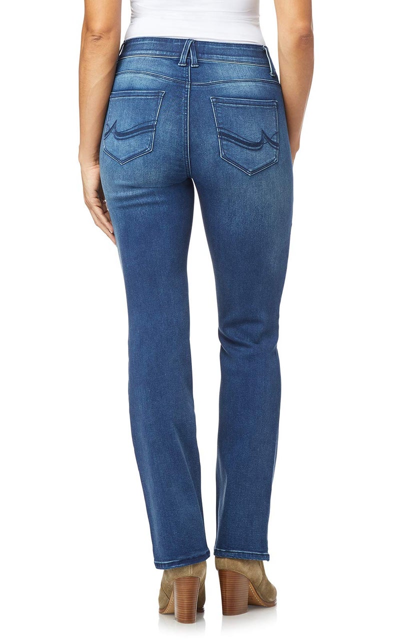 Angels Forever Young 360 Sculpt Bootcut Jeans for Women Figure Enhancing Stretch Denim, Orchard, 14 - Image 2