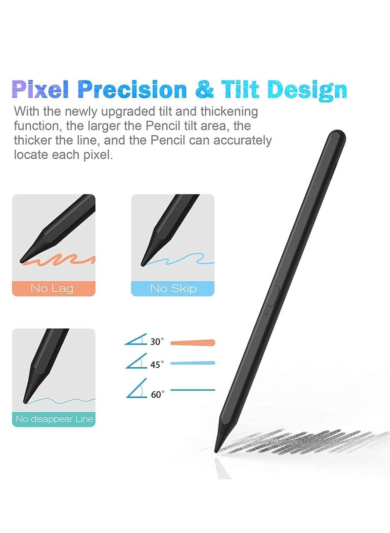Pencil for iPad with Palm Rejection, Stylus Pen with Magnetic Attach Compatible with iPad 9th/8th/7th/6th, iPad Pro 2021/2020(12.9''/11''), iPad air 3/4/5,iPad mini 6/5 - Image 5