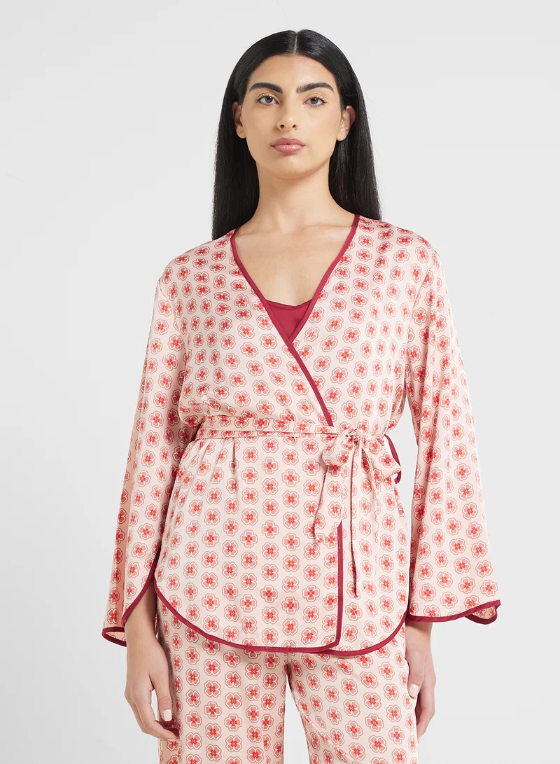 Khizana 3 Pieces Pyjama Set
