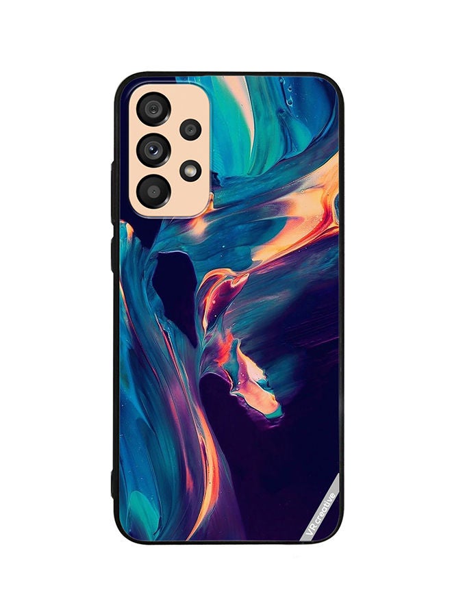 VR CREATIVE Protective Case Cover For Samsung Galaxy A23 Abstract Design Multicolour - Image 1