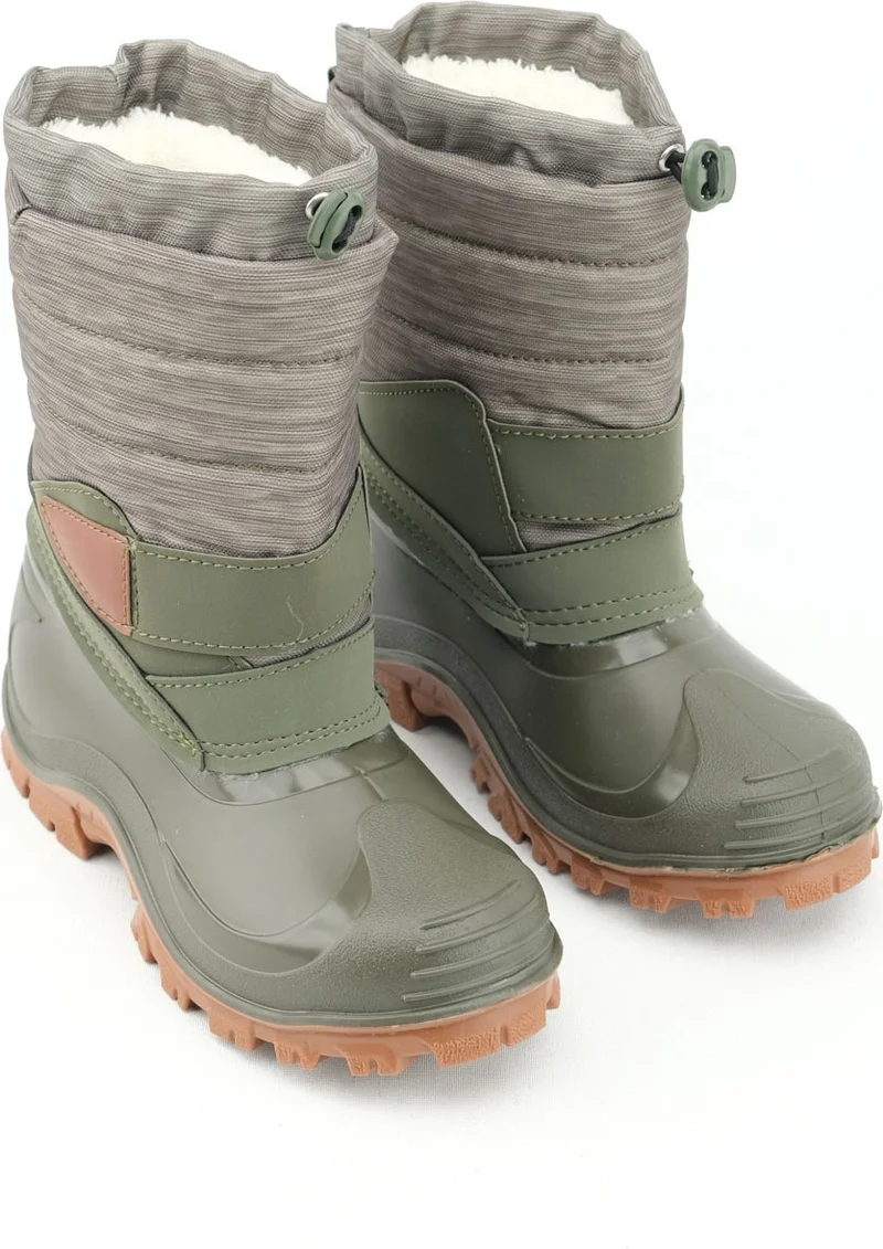 Gezer Winter Boy's Plush Inner Waterproof Snow Boots