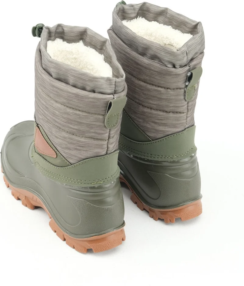 Gezer Winter Boy's Plush Inner Waterproof Snow Boots
