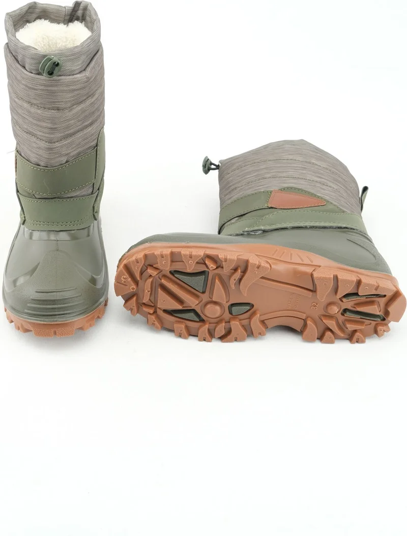 Gezer Winter Boy's Plush Inner Waterproof Snow Boots
