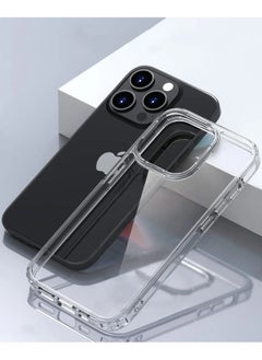 Space I Phone 14 Pro max Clear transparent TPU Case, Cover ,  Scratch & Yellowing Resistant, Drop Protection  - Image 2