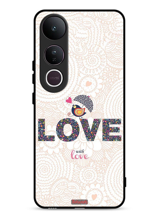 Tolwak Vivo V50 Lite Protective Case Cover Love With Love