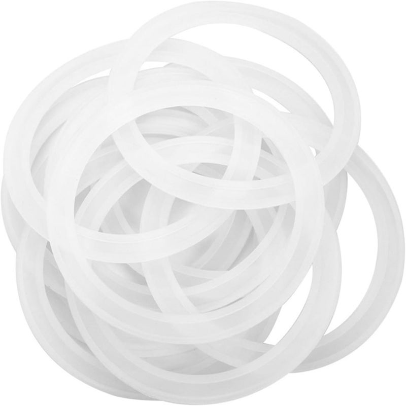 20pcs 70mm Wide Mouth Mason Jar Silicone Sealing Rings Leakproof Flexible Gaskets for Home Canning Storage Jars Airtight Seal Replacement - Image 1
