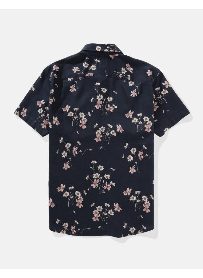 AE Poolside Tropical Button-Up Shirt