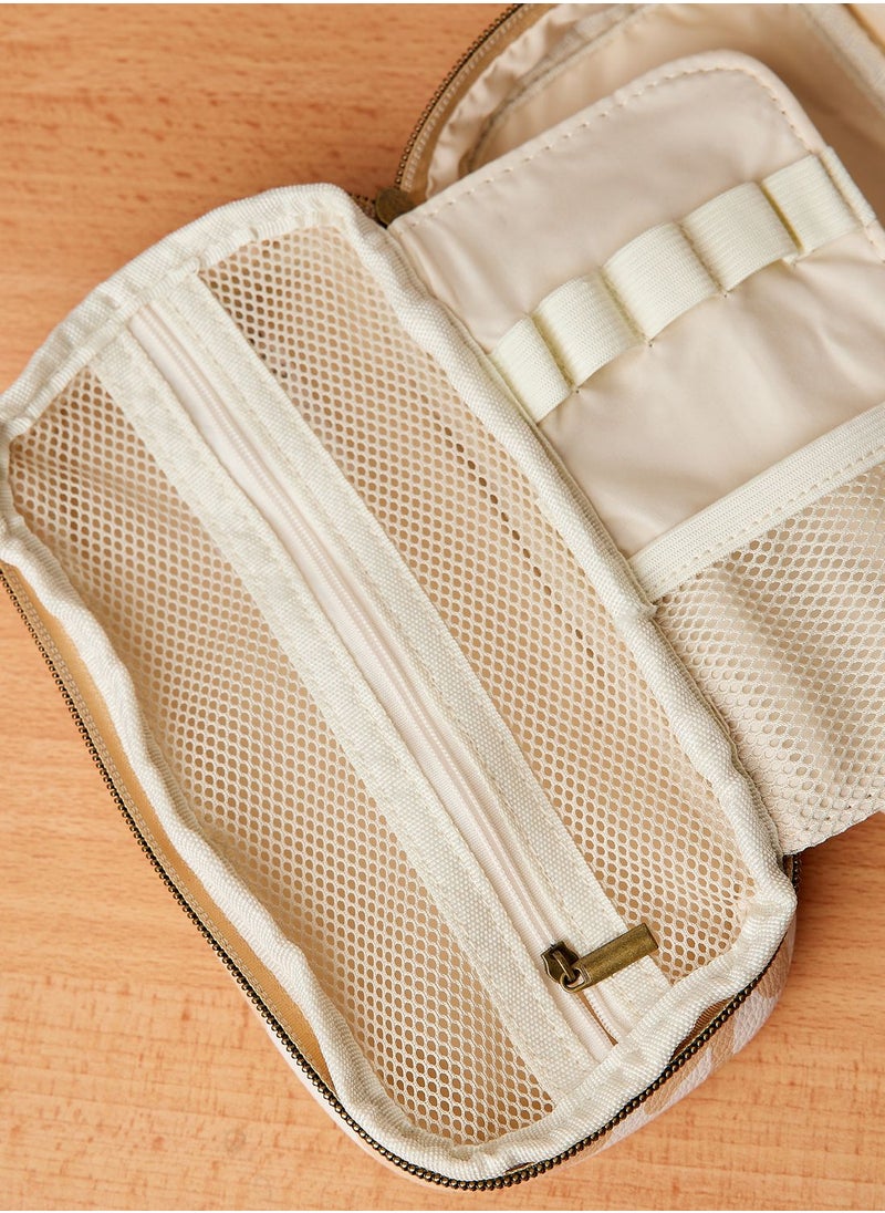 Typo - Luca Mixed Recycled Pu Pencil Case - Image 1