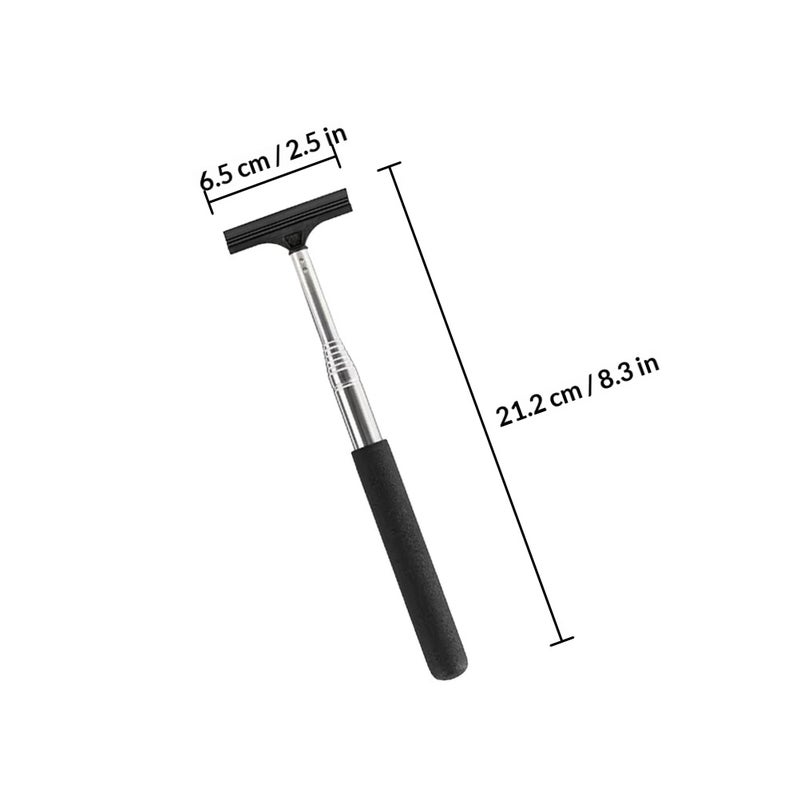 Window Squeegee Telescopic Car Rear View Mirror Windshield Cleaner - Image 2