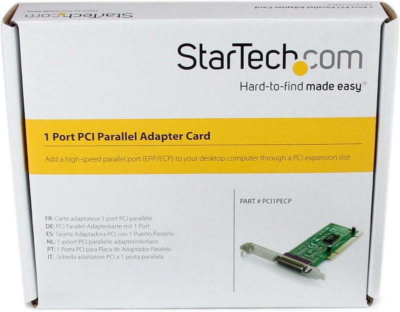StarTech .com 1 Port PCI Parallel Adapter Card - Parallel adapter - PCI - IEEE 1284 - PCI1PECP - Image 5
