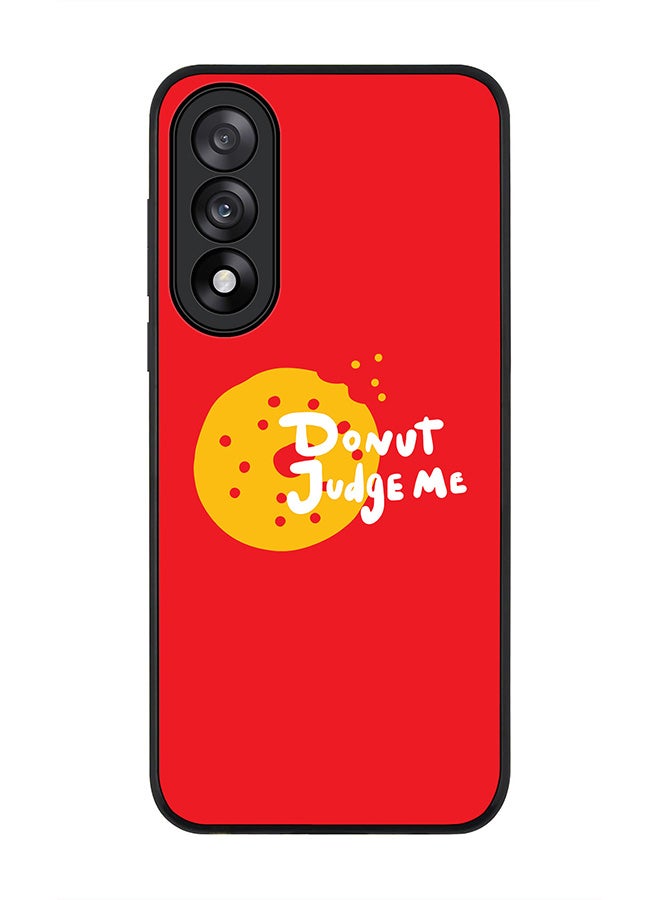 Stylizedd For OnePlus Nord 5 / Ace 5 Ultra Case,Slim fit Camera Protection, Shockproof Thin Phone cover  - Donut judge me