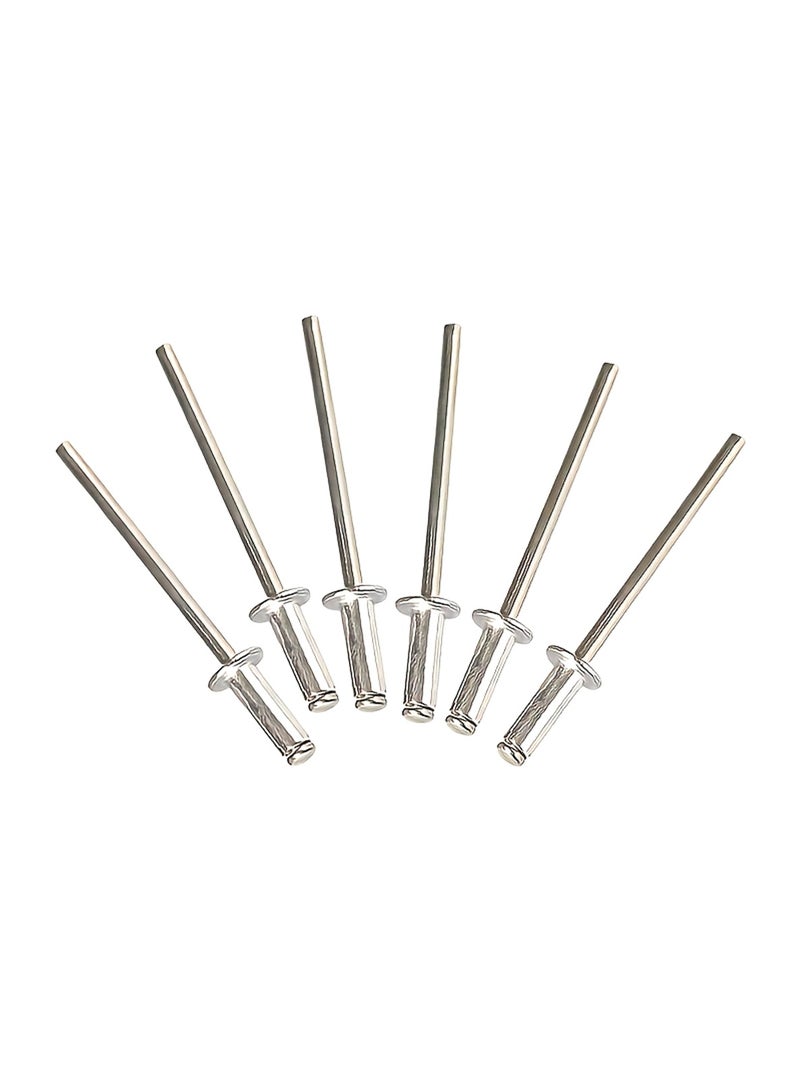 LOOPITYS Heavy duty manual rivet gun (equipped with 100 aluminum rivets), professional manual rivet gun Heavy metal rivet gun 9.25-inch rivet gun kit Detachable and labor-saving maintenance manual tool kit - Image 4