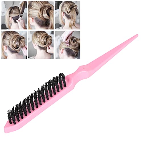 Betued Teasing Brush, Teasing Hair Brush, Plastic Handle Teasing Comb,Travel Portable Nylon Hair Beard Brush Styling Tool for Hair Sectioning for Edge Control Backcombing () - Image 2