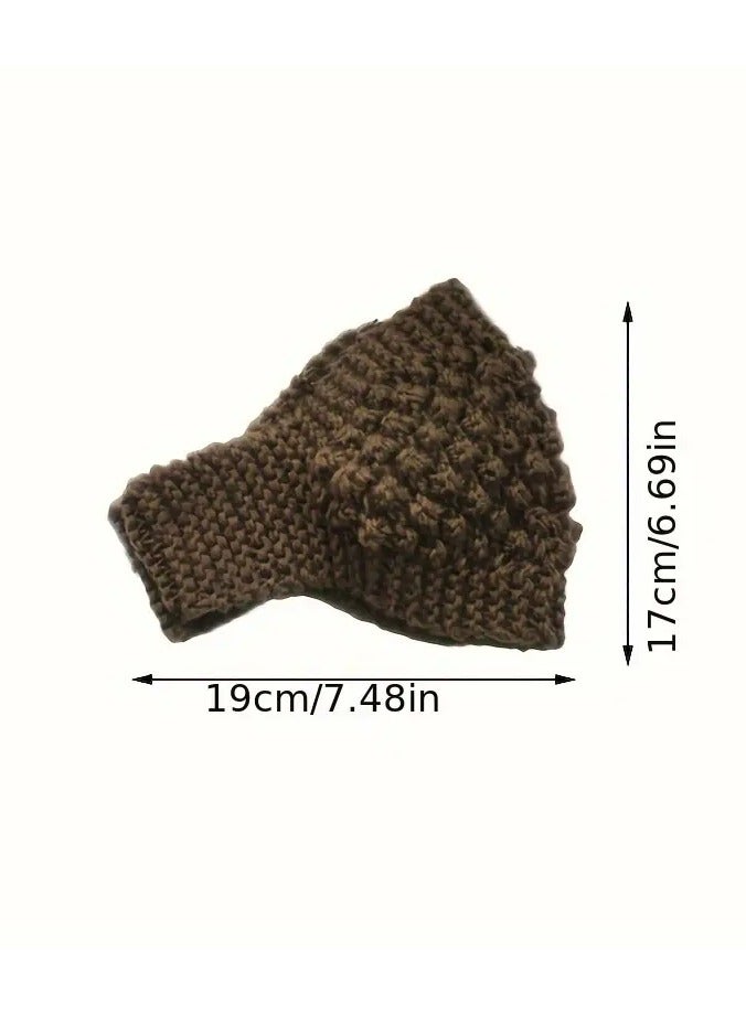 روزينو 1pc عصابة رأس مريحة محبوكة للنساء-أسود - Image 3