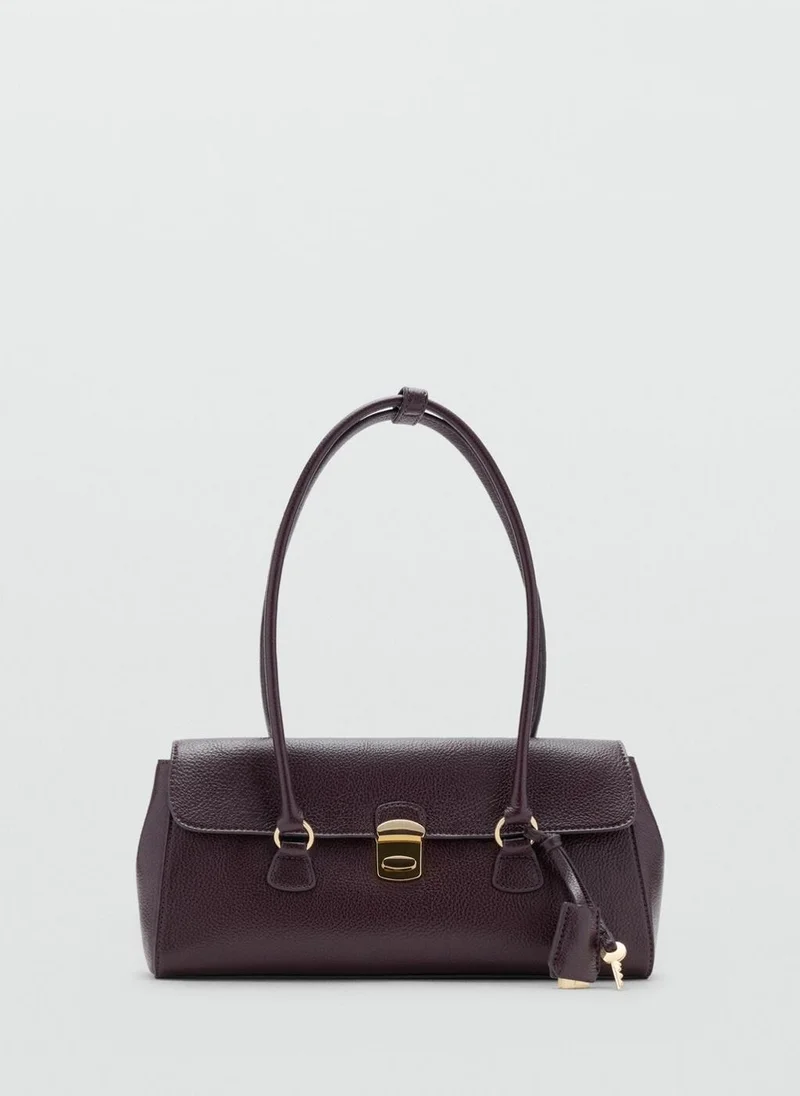 MANGO City shoulder bag with flap