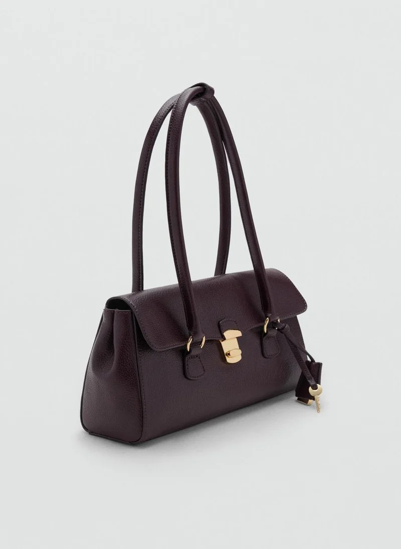 MANGO City shoulder bag with flap