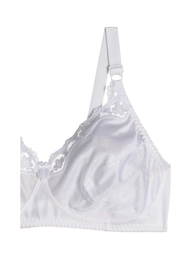 Hanes  Hanes Womens H444 White Bra for Women | Best Price UAE
