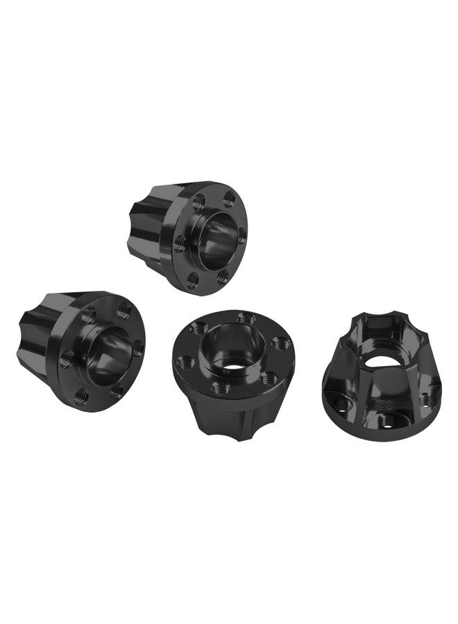 Vgoohobby Metal Rc 12Mm Wheel Hex Hub Extension Combiner Compatible With 1.9/2.2Inch Wheel Rim Axial Scx10 Traxxas Trx4 D90 1/10 Rc Crawler (15Mm, Black) - Image 5