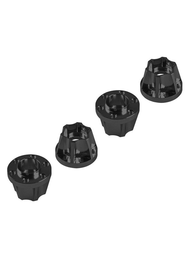 Vgoohobby Metal Rc 12Mm Wheel Hex Hub Extension Combiner Compatible With 1.9/2.2Inch Wheel Rim Axial Scx10 Traxxas Trx4 D90 1/10 Rc Crawler (15Mm, Black) - Image 3