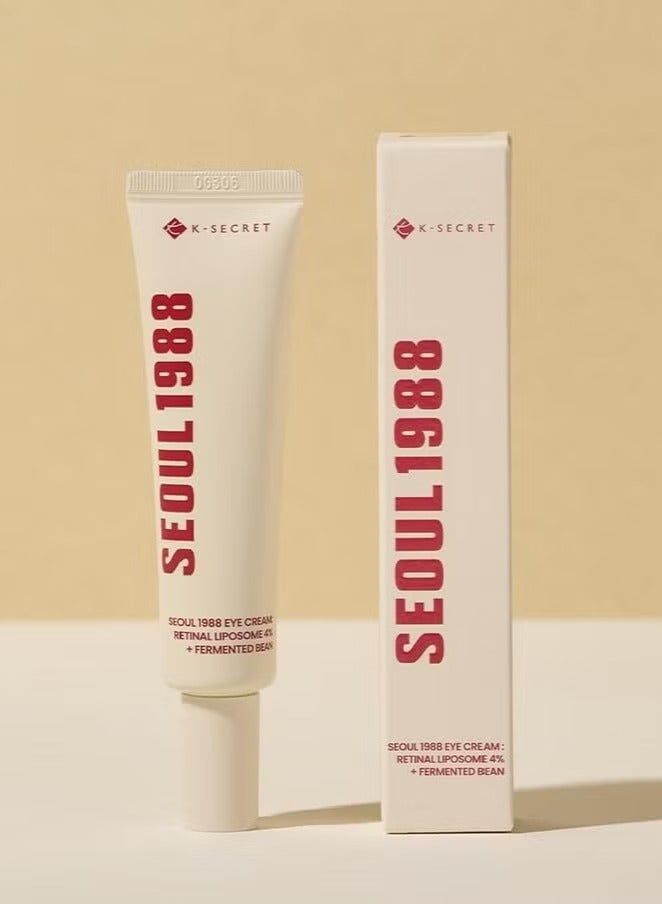 K-SECRET SEOUL 1988 Eye Cream : Retinal Liposome 4% + Fermented Bean