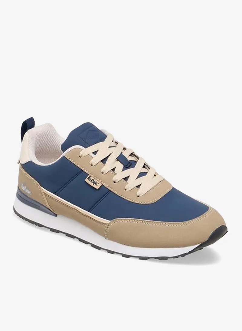 لي كوبر Men Colourblock Lace-Up Sneakers