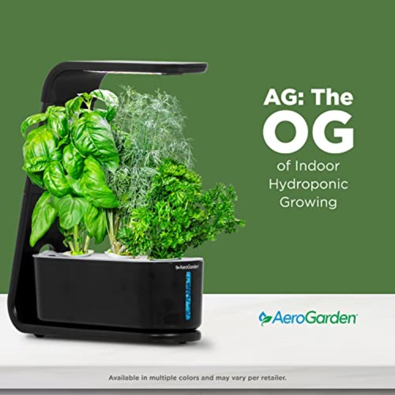 Sprout With Gourmet Herbs Seed Pod Kit - Hydroponic Indoor Garden For Home And Kitchen Black 3 PCS Pods Soil-Free Growing System - Image 3