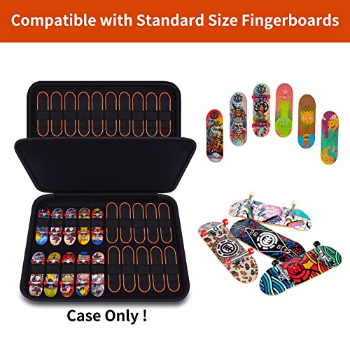 HESPLUS Case for TECH Deck Ultra DLX Fingerboard Mini Skateboards, Portable Fingerboard Travel Carrying Case for Collectible Finger Skateboards and Accessories (CASE ONLY!) - Image 3