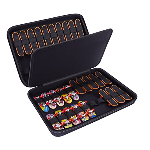 HESPLUS Case for TECH Deck Ultra DLX Fingerboard Mini Skateboards, Portable Fingerboard Travel Carrying Case for Collectible Finger Skateboards and Accessories (CASE ONLY!) - Image 2