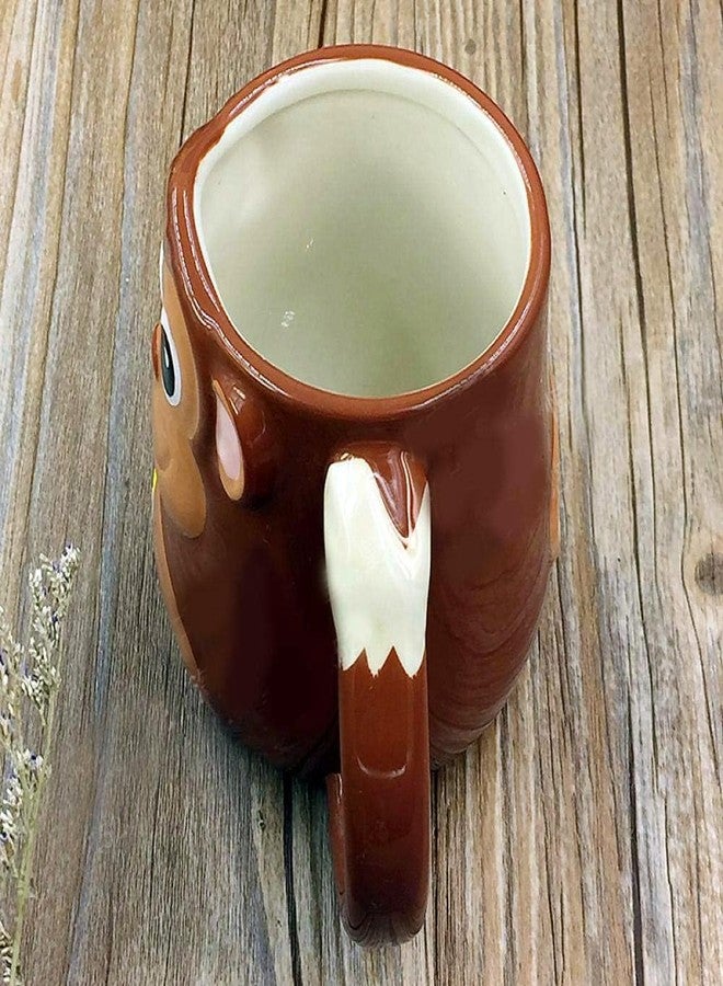 123Arts 3D Ceramics Monkey Coffee Mug Water Tea Cup with Handle - Image 5