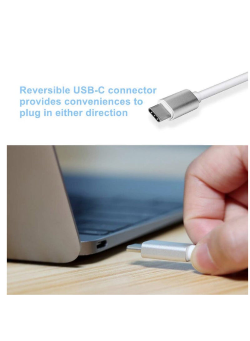 محول من يو إس بي-سي إلى في جي إيه – متوافق مع ماك بوك، آي ماك، وأجهزة اللابتوب بمنفذ USB-C إلى شاشات VGA، والبروجكتورات، وشاشات التلفاز - Image 2