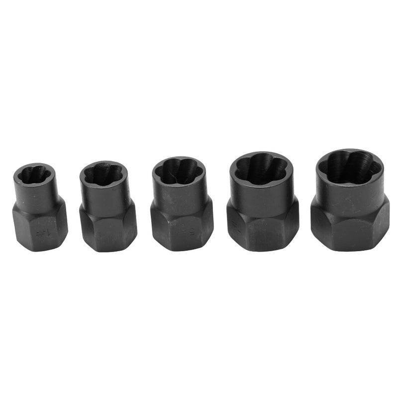10pcs Damaged Bolt Nut Screw Remover Tool Kit Damaged Bolt Removal Set Damaged Bolt Nut Screw Removal Socket - Image 5