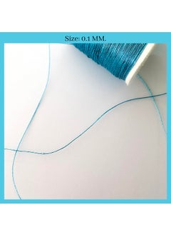 Embroiderymaterial Embroiderymaterial Combo Metallic Zari Thread for Embroidery, Sewing and Jewelry Making, Multicolor | 20 Rolls (Thickness 0.1MM/Length 85Meters)  - Image 3