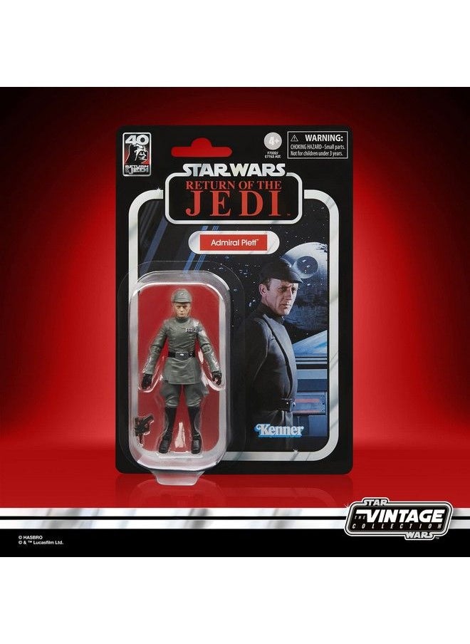 STAR WARS The Vintage Collection Admiral Piett Return Of The Jedi 3.75Inch Collectible Action Figures Ages 4 And Up  - Image 3