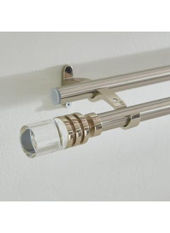 Vista Steel Extendable 19Mm Double Curtain Rod 150 450 Cm  - Image 1