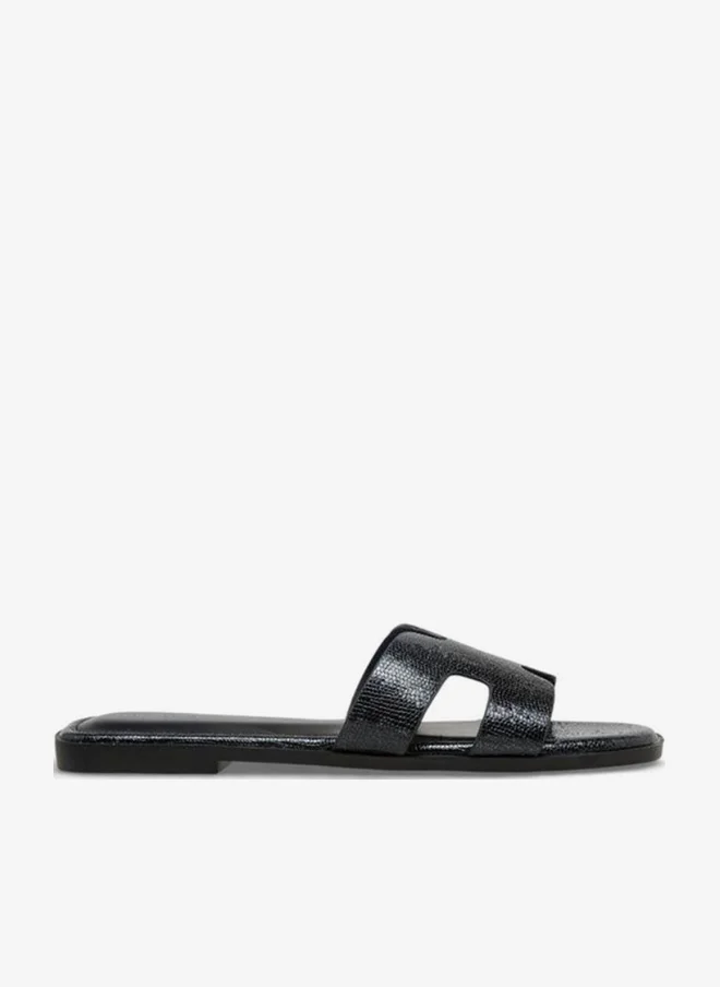 Flora Bella By Shoexpress Women Textured Slide Sandals Ramadan Collection