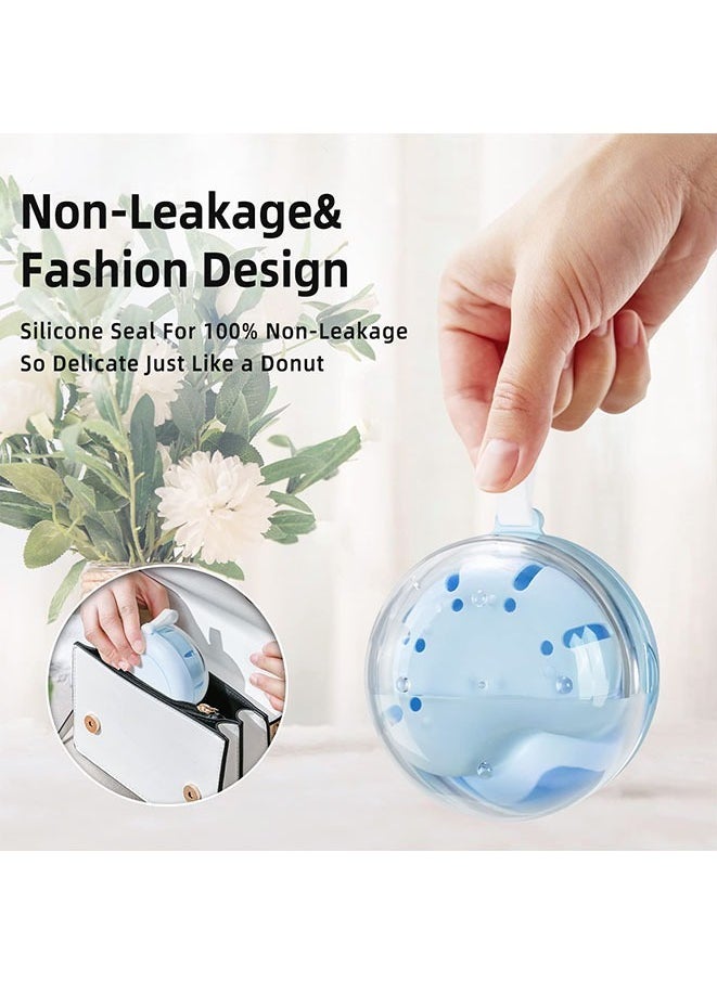 Muyixin Leak Proof Denture Cup Kit Portable Retainer Case with Denture Brush, Strainer, Removal Tool and Mirror  - Image 2
