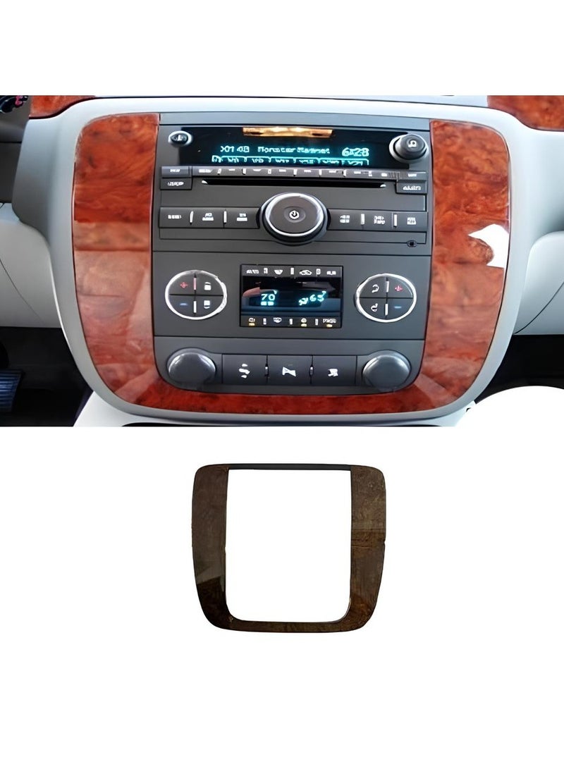 Car Stereo Trim Panel for GMC Yukon 2007–2014 Interior Radio Frame Cover Durable Stylish Dashboard Trim - Image 1